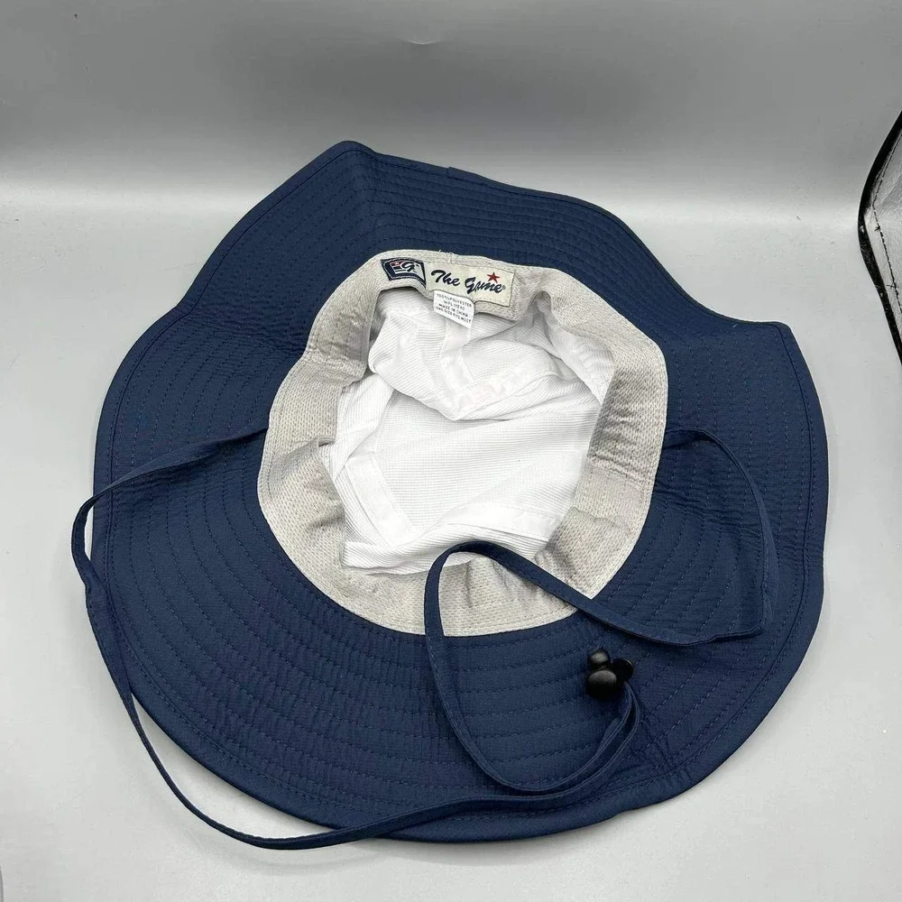 The Game Hat Men White Blue Blank Plain‎ Ultralight Boonie Cap New